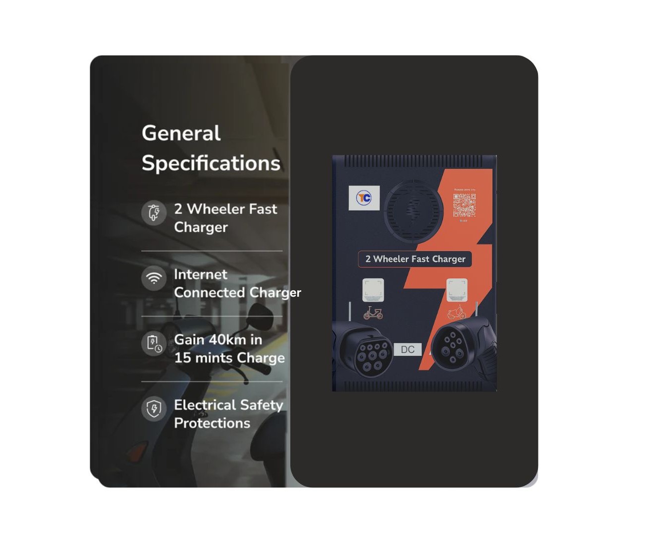 Tezzon Ultra DC 12kW Dual Gun - Full View